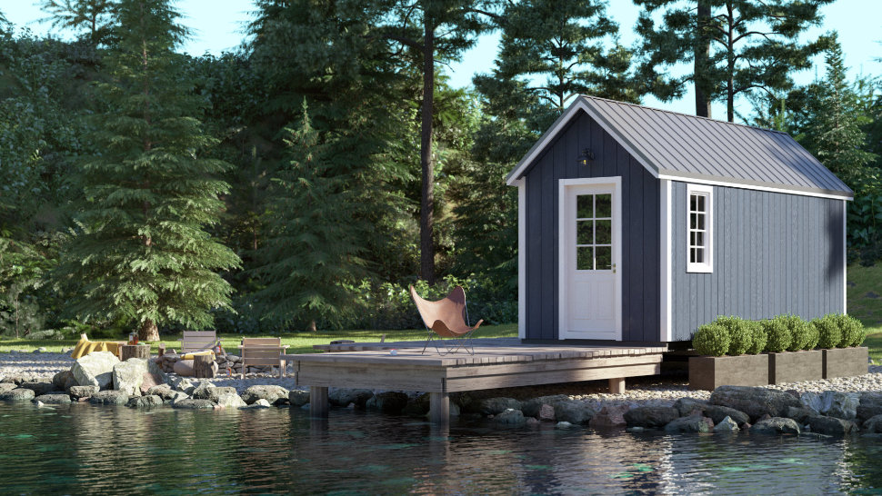 Simple Living Tiny House - Tiny Home Builders