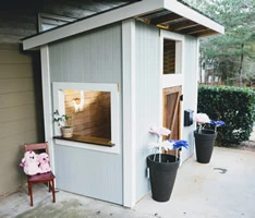 Kids Tiny House Exterior