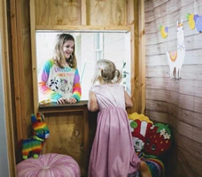 Kids Tiny House Exterior